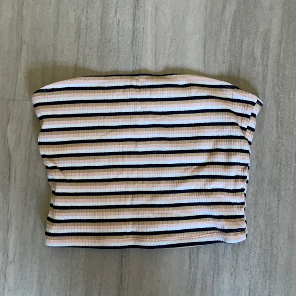Cropped tube top